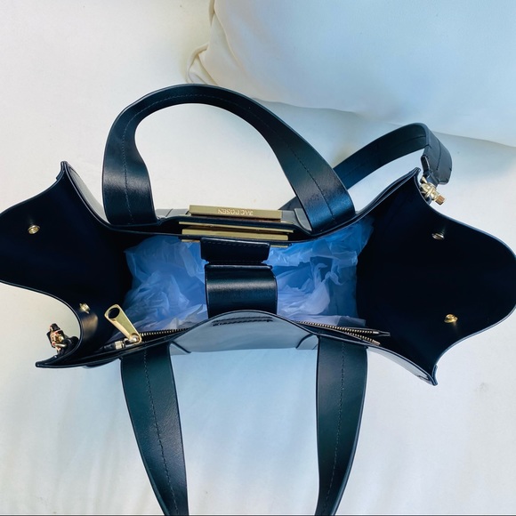 ZAC Zac Posen Black Eartha Iconic Shopper EUC - Picture 11 of 16